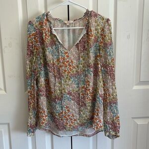 Rebecca Taylor floral blouse